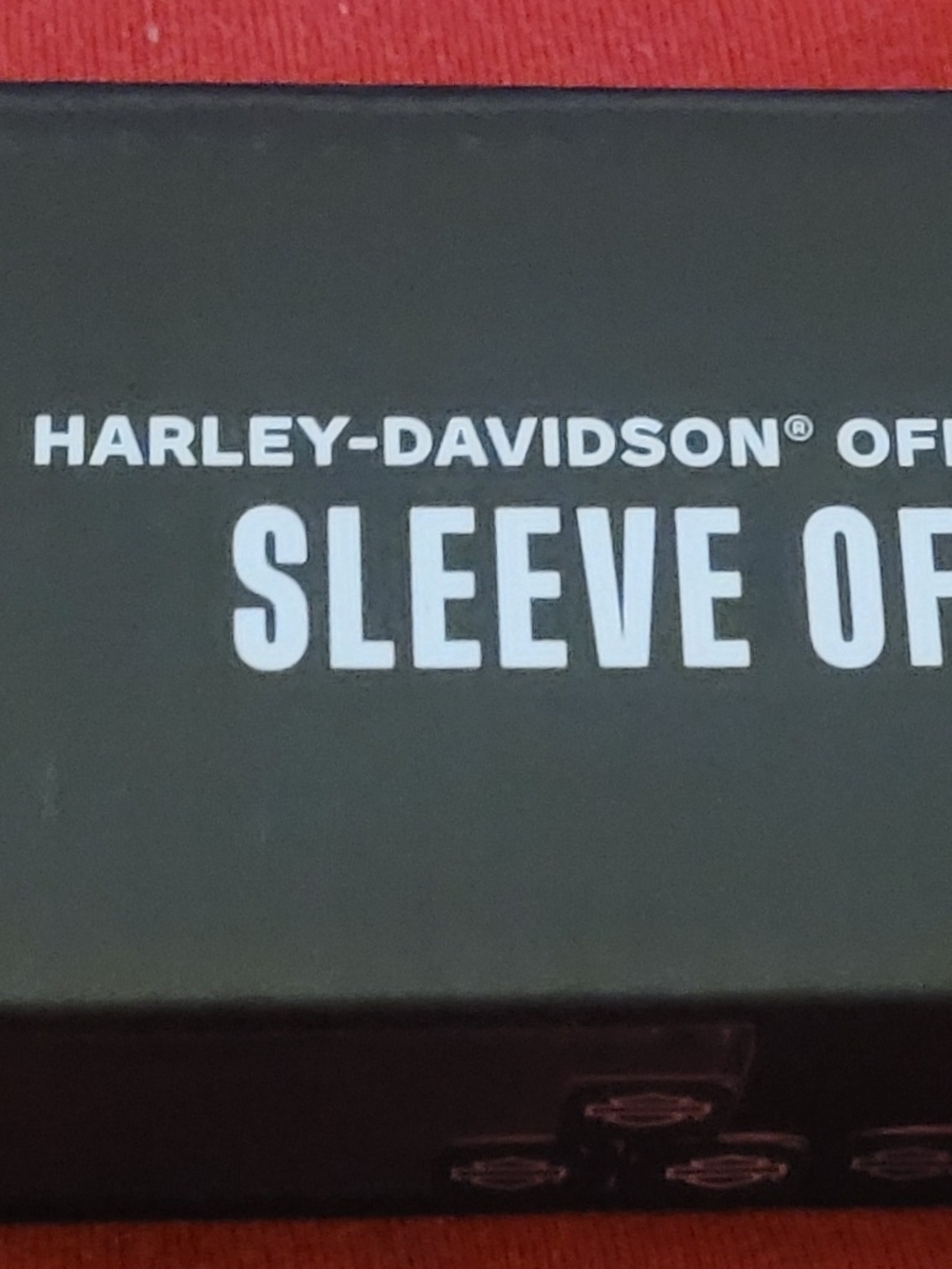 NEW Harley-Davidson Black Dice Set Graphic Box